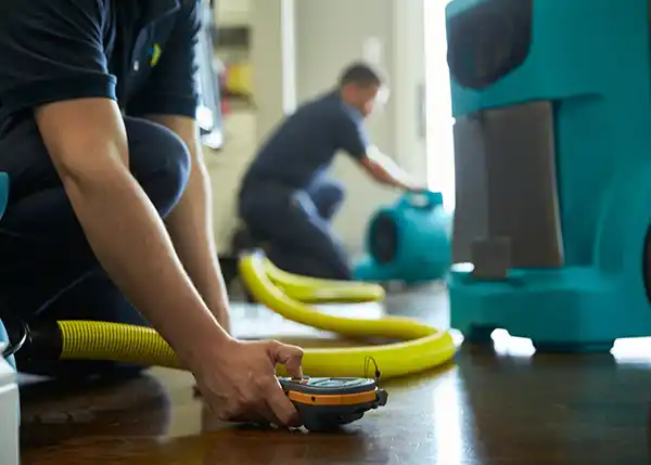 water damage restoration service Bixby